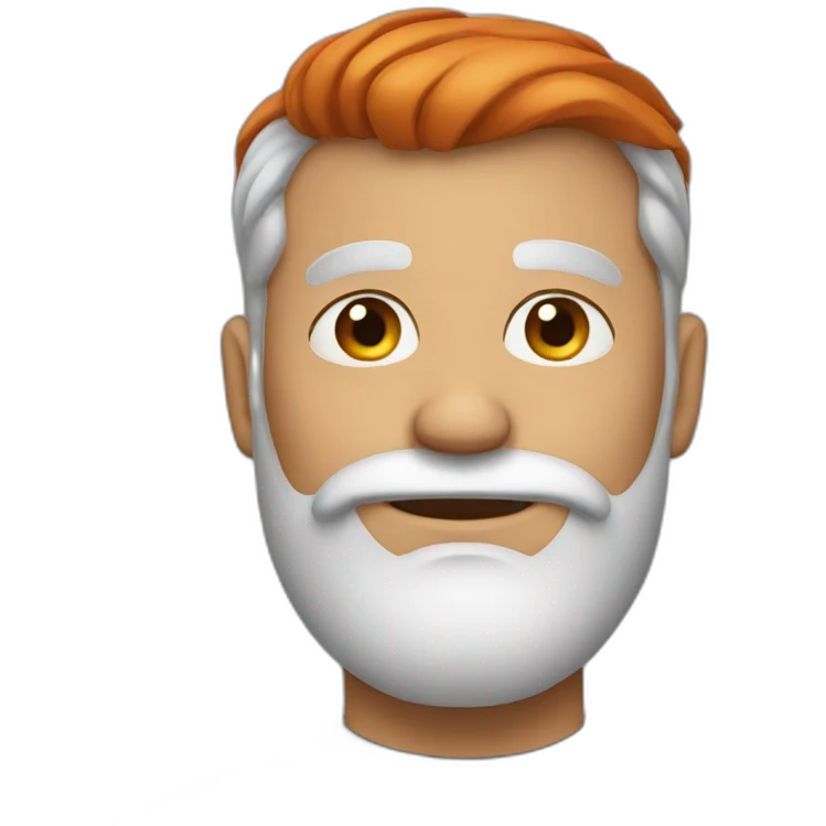 man, red beard emoji