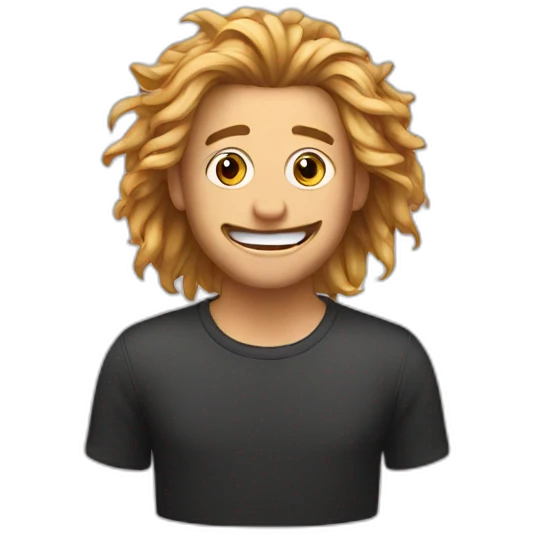 joke-hair emoji