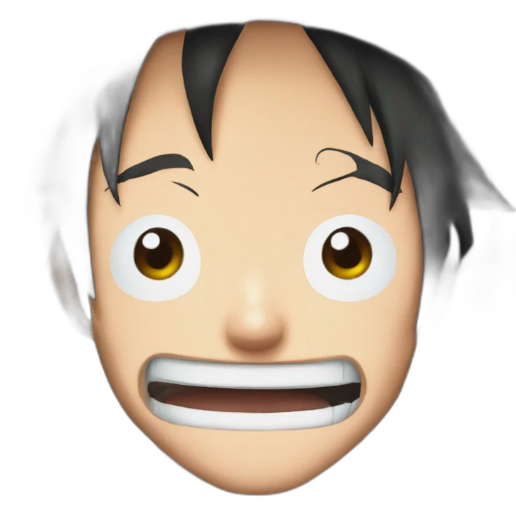 Luffy from one piece  emoji