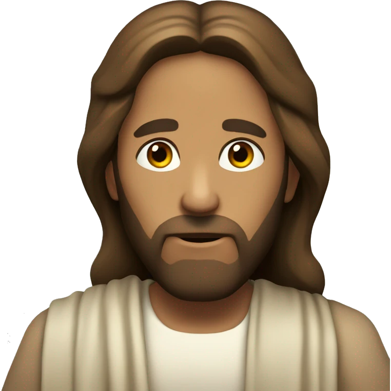 jesus christ pray emoji