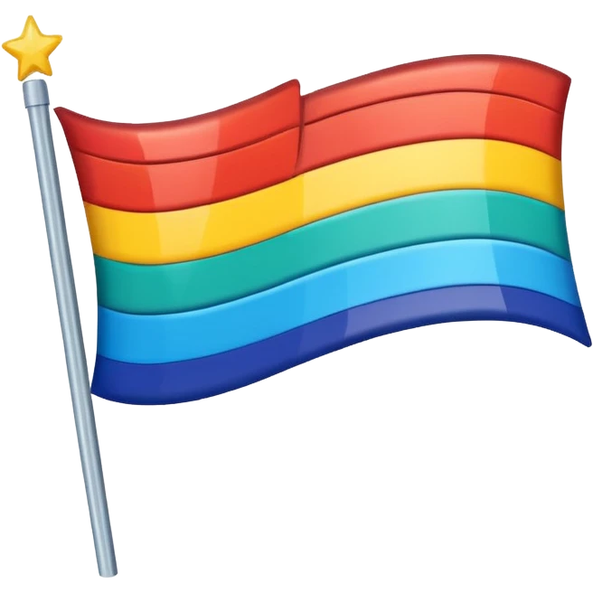 colorful flag emoji