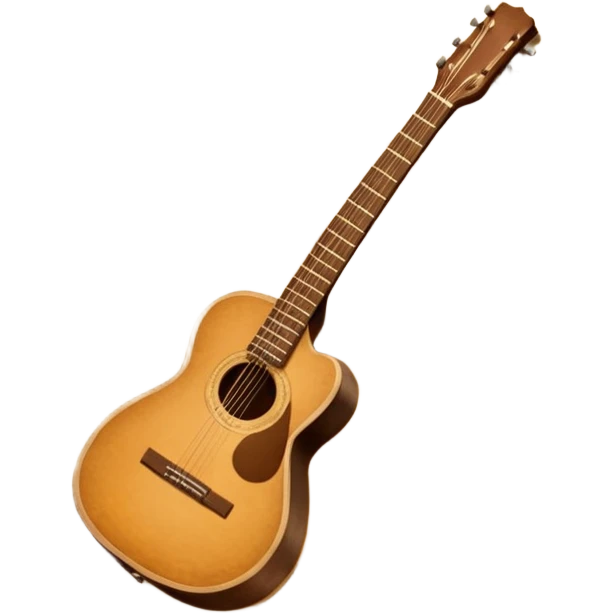 partially unrolled, aged map with curled corners, showing musical symbols like guitars, notes, headphones, evoking a path for independent musicians, no text emoji