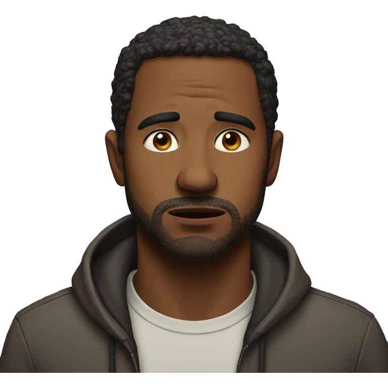 saddest man imaginable emoji