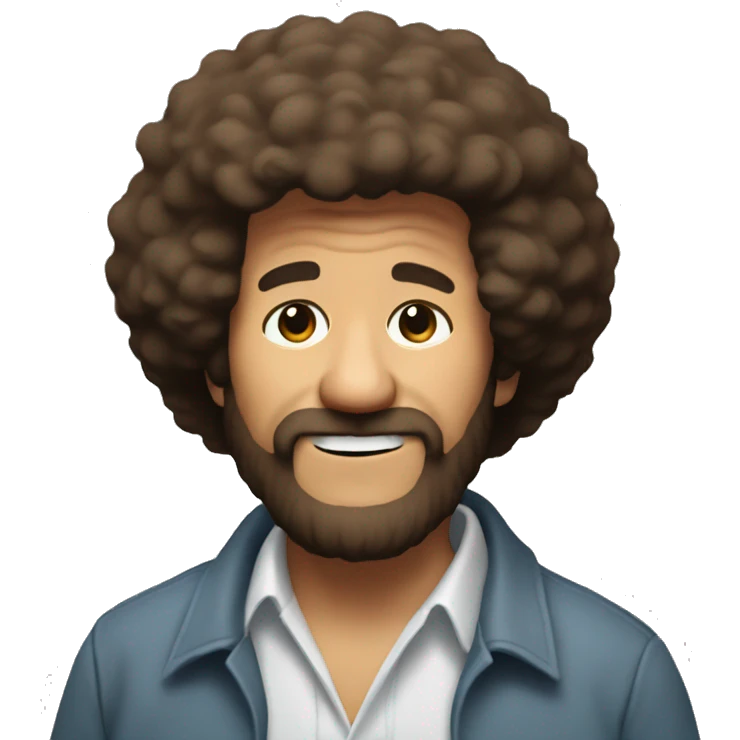 Bob Ross emoji