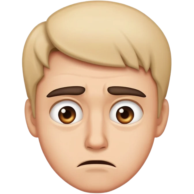 Disgusted judgement face ￼ emoji