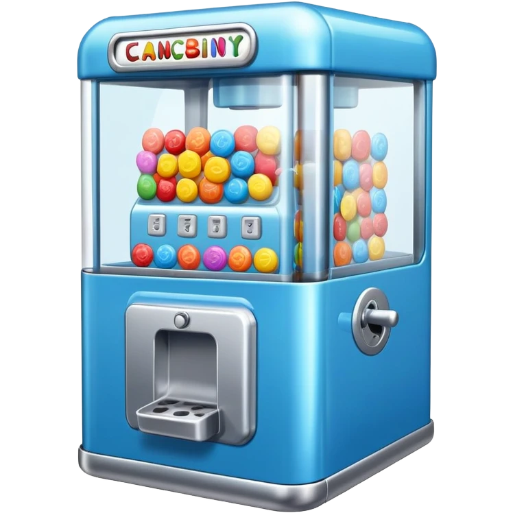 blue Candy machine emoji