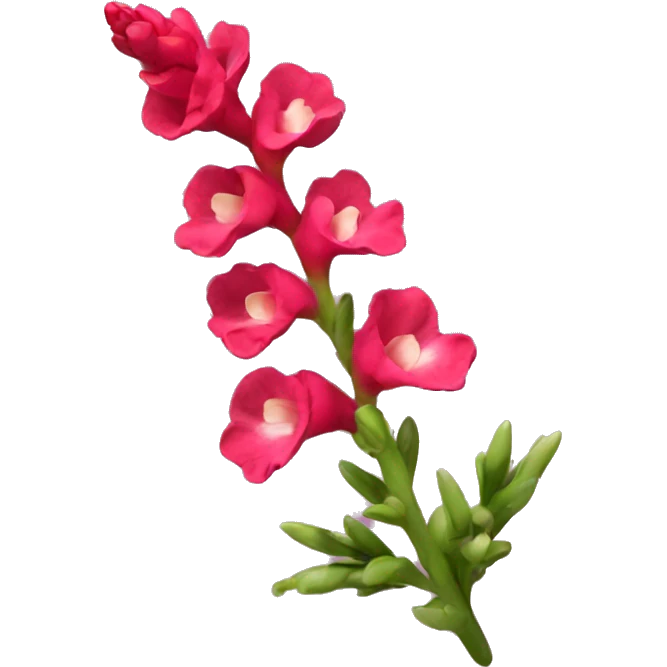 snapdragon flower emoji