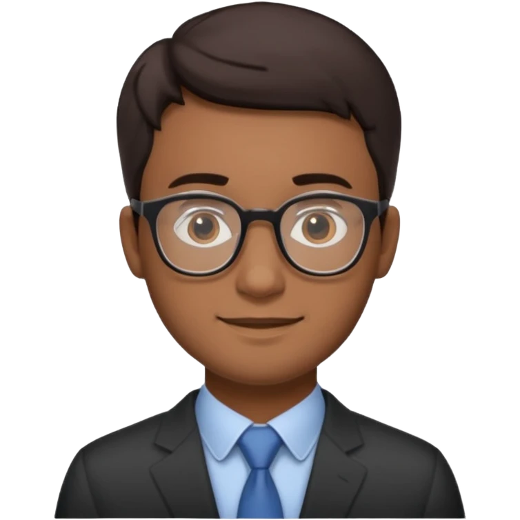 31 Year brown male who is an actuary emoji