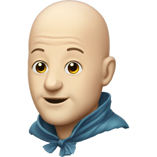 Bald Portuguese man emoji