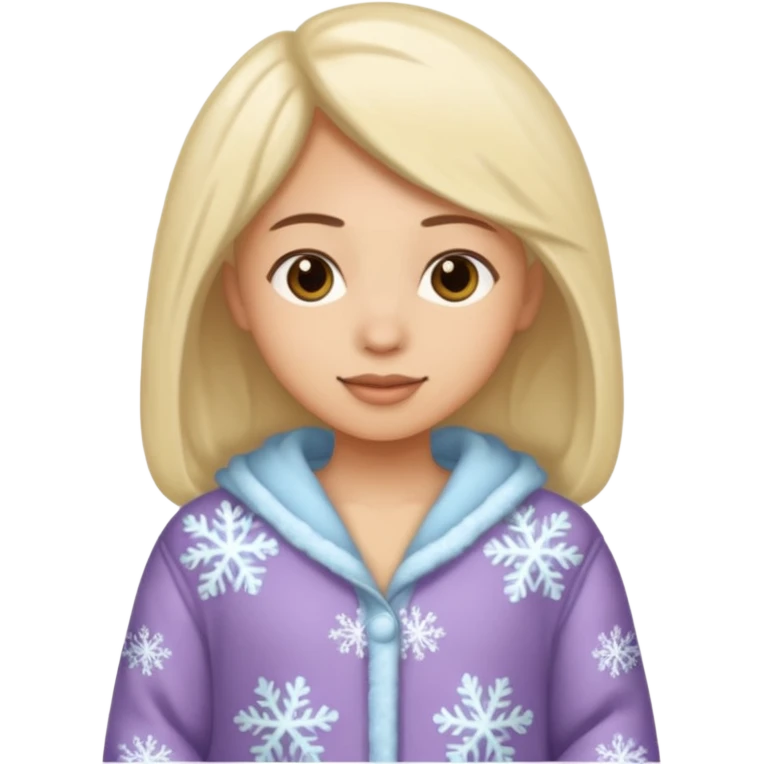 Winter Cozy Pajamas emoji