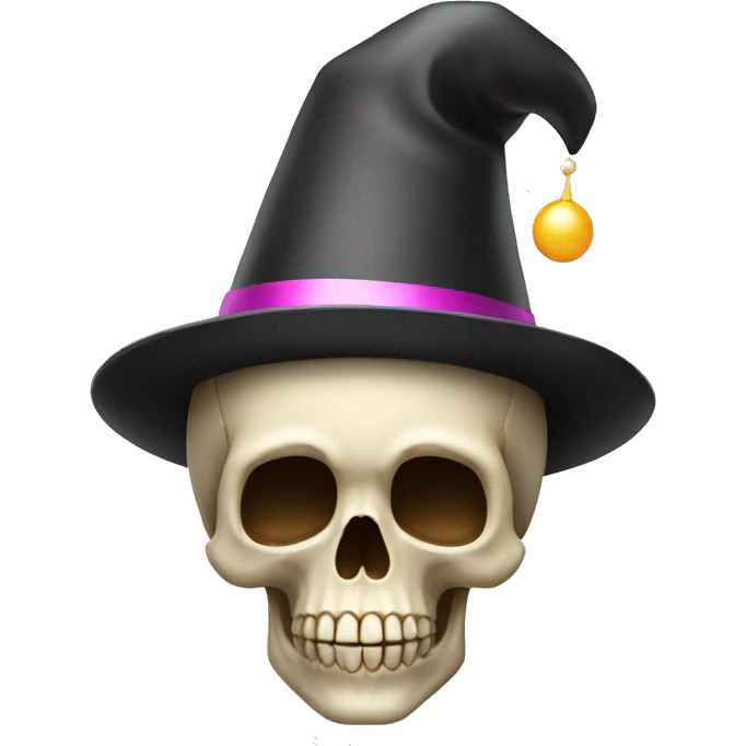skull with partyhat emoji