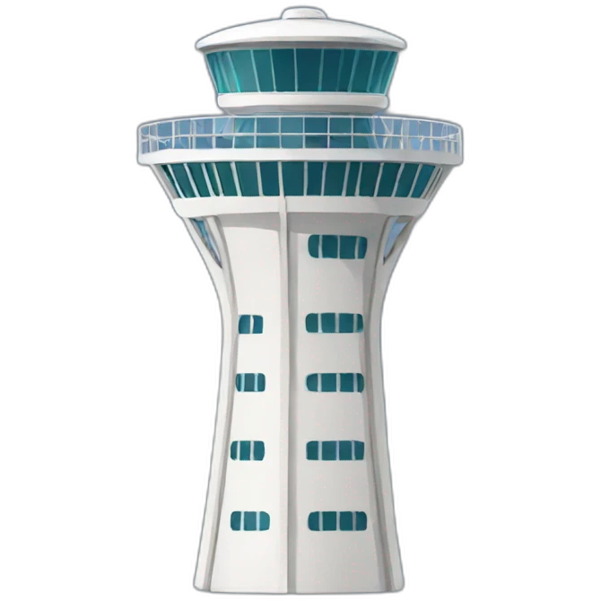 Airport tower emoji