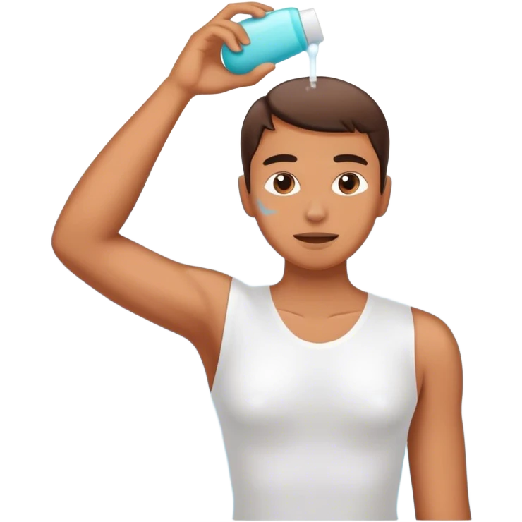 applying deodorant emoji