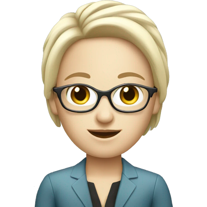 a white-skinned Networking and Personal Brand Consultant emoji