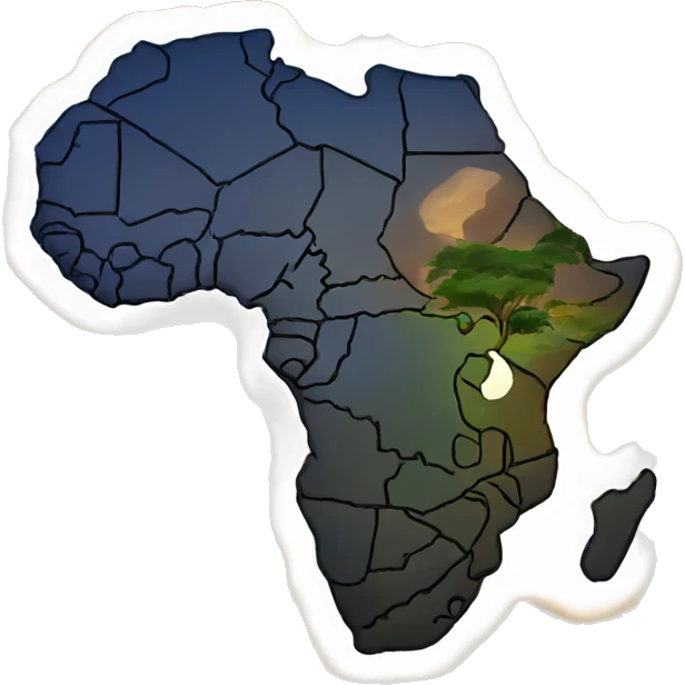 africa map emoji