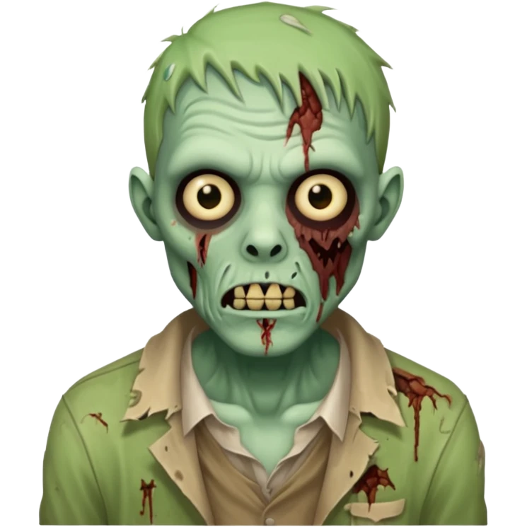 Create an emoji of  a scary Zombie emoji