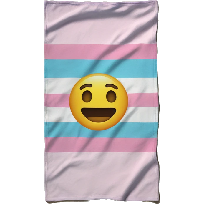 Beach towel emoji