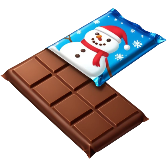 Donat Christmas schoko emoji