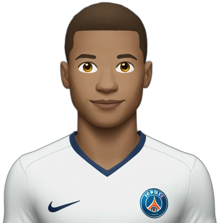 Kilian Mbappé emoji