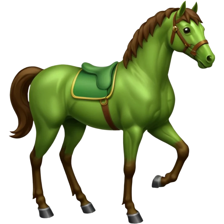 Green horse emoji