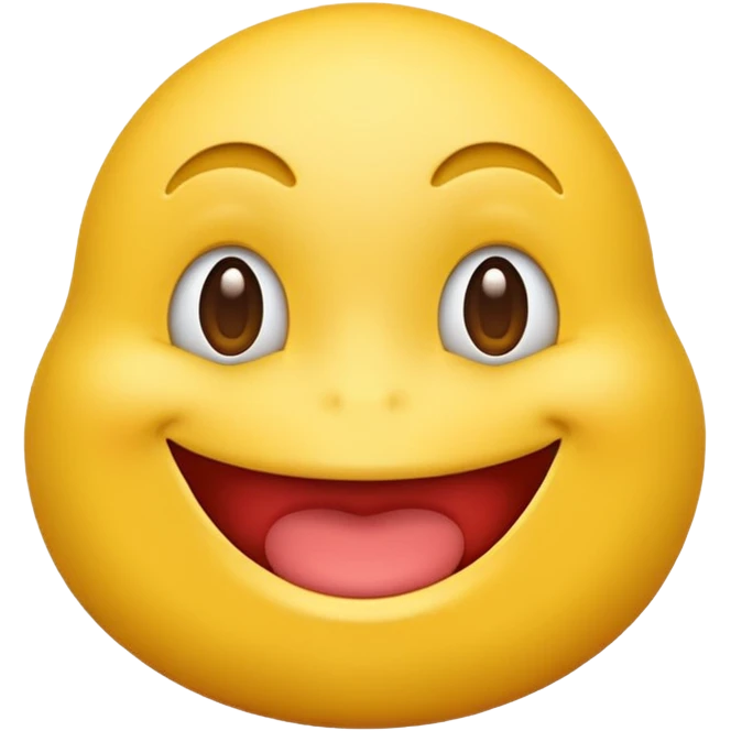 Yellow emoji with big fat lips emoji
