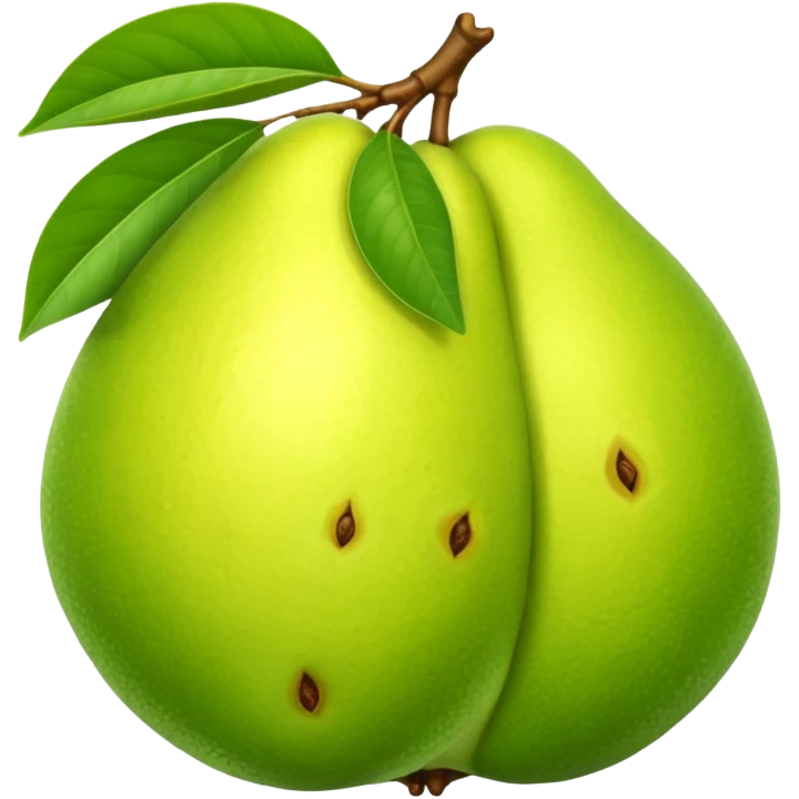 egzotic sour guava make more egzotic and fresh emoji