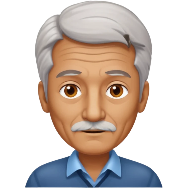 old man corporate, ux designer around 50 years emoji