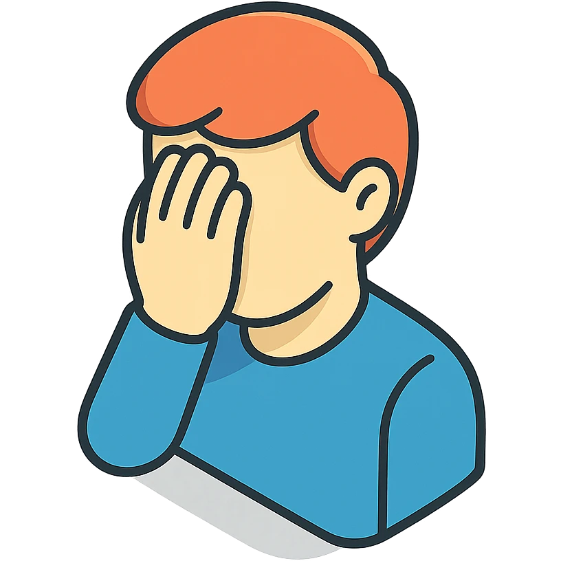 facepalm emoji