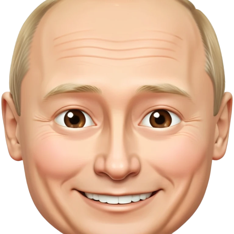 Putin smiling emoji