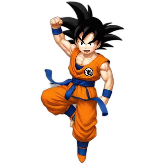 Goku dance emoji