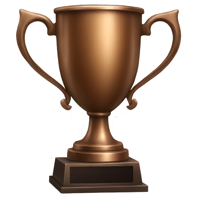 bronze trophy emoji