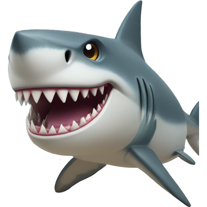 Shark tiger beach emoji