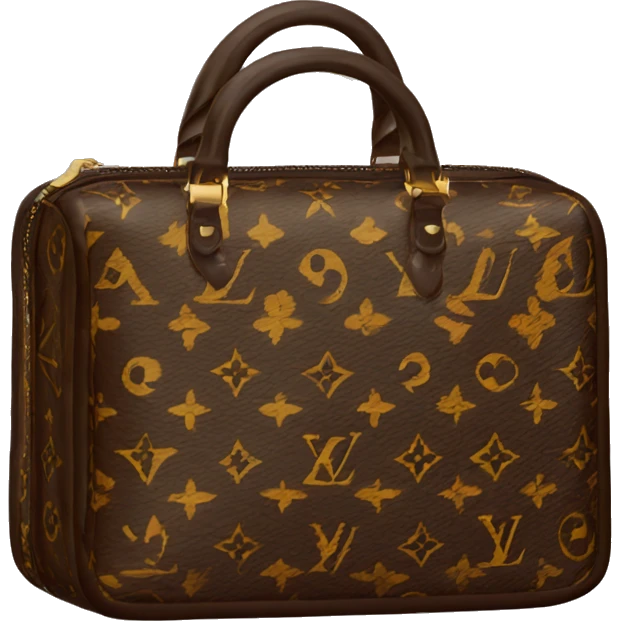 Louis Vuitton cosmetic bag  emoji