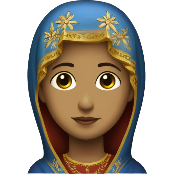 Orthodox Icon Theotokos emoji