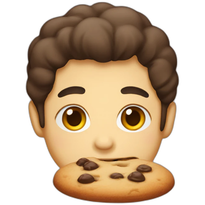 Cookie kawai emoji