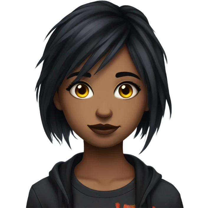 Emo girl emoji