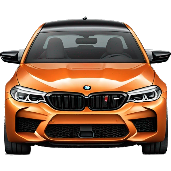 bmw m5 f90 orange emoji