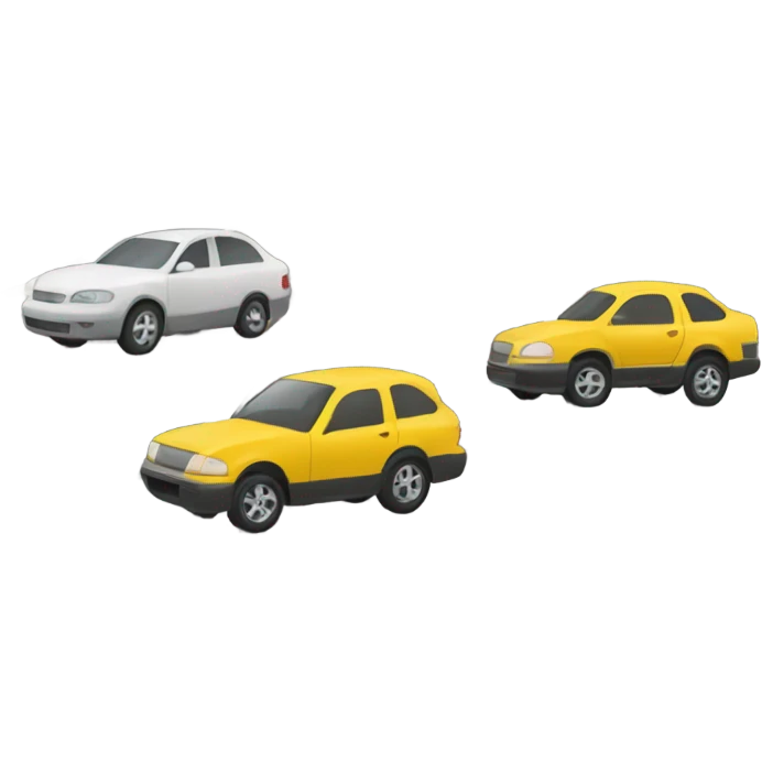 Distant vehicles  emoji
