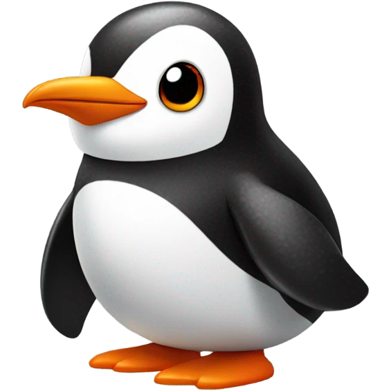 cute penguin emoji