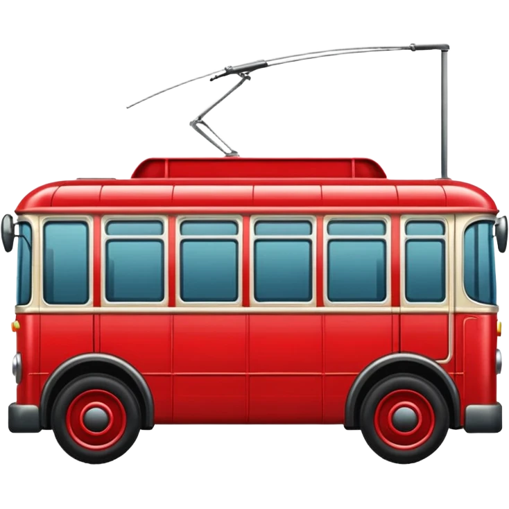 trolleybus emoji