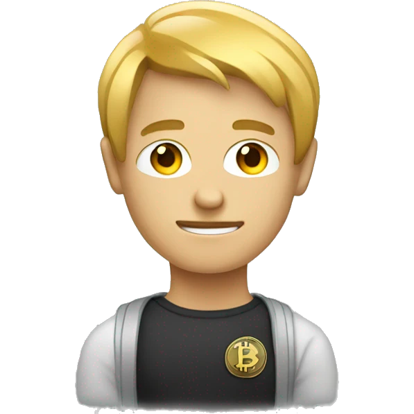 Person doing crypto emoji