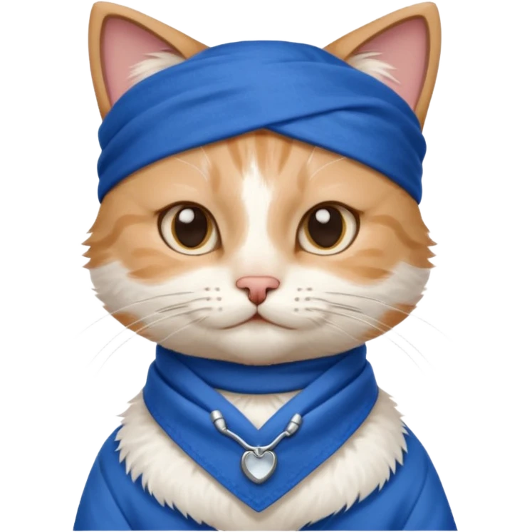 cat doctors with bandanas  emoji