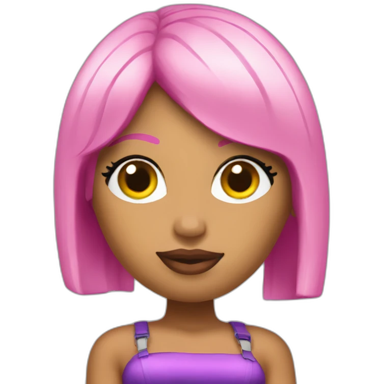 Nicki-Minaj-writing emoji