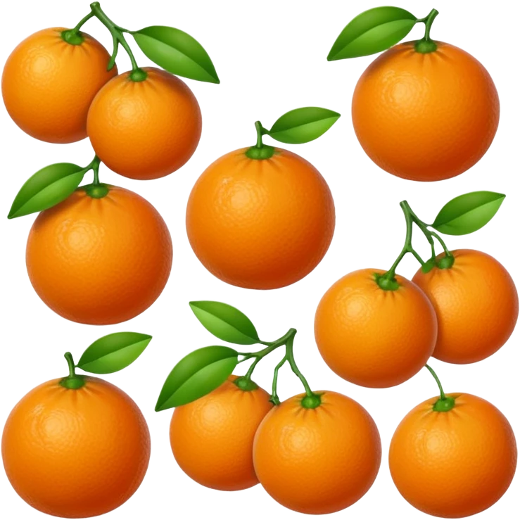 green oranges  emoji
