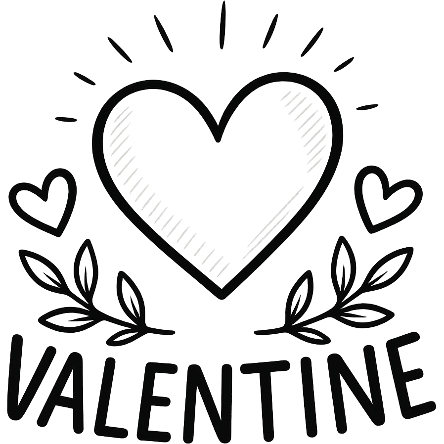 Valentine, remove background emoji