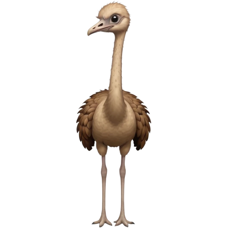ostrich
 emoji
