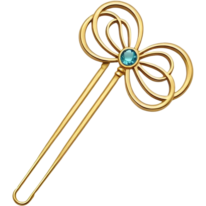 gold hairpin



 emoji