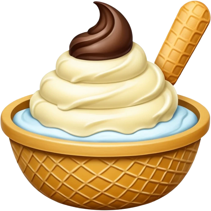 ice cream bowl emoji