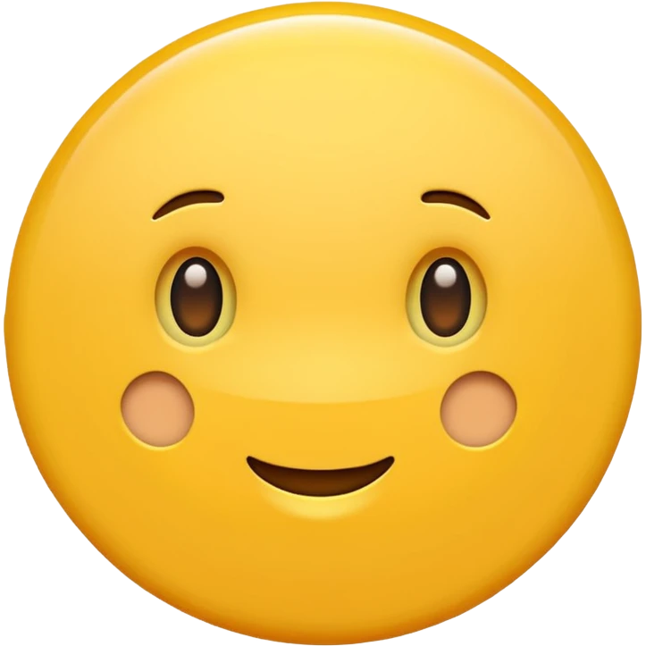 a yellow circle emoji emoji