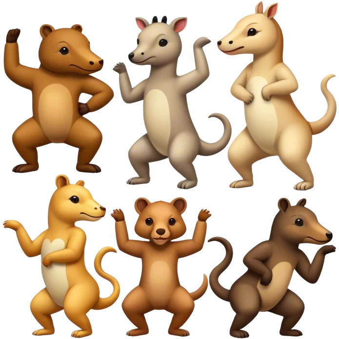 twerking animals emoji